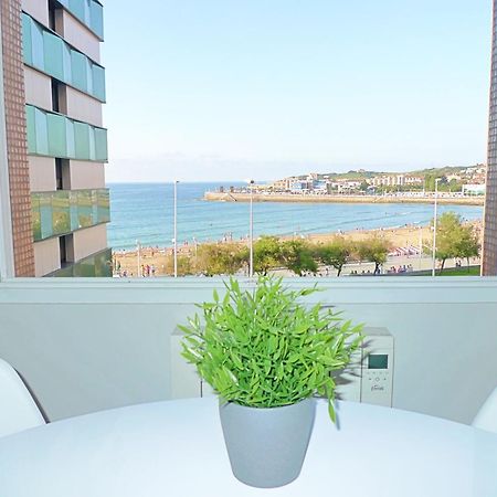 Apartamento San Lorenzo Playa. Vistas Al Mar. Gijon Luaran gambar